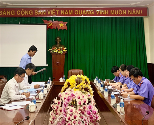 Thông qua kết quả giám sát đối với Ban cán sự đảng và đồng chí Bí thư Ban cán sự đảng Viện kiểm sát nhân dân tỉnh