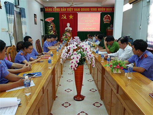 Viện KSND Thành phố Phan Thiết: Triển khai công tác kiểm sát năm 2019