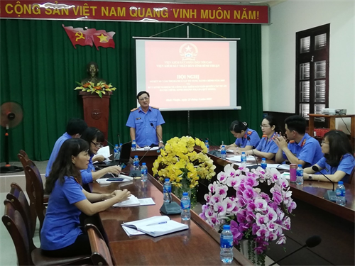 Viện kiểm sát nhân dân tỉnh Bình Thuận: Tổ chức Hội nghị trực tuyến hai cấp sơ kết 03 năm thi hành Luật Tố tụng hành chính năm 2015…